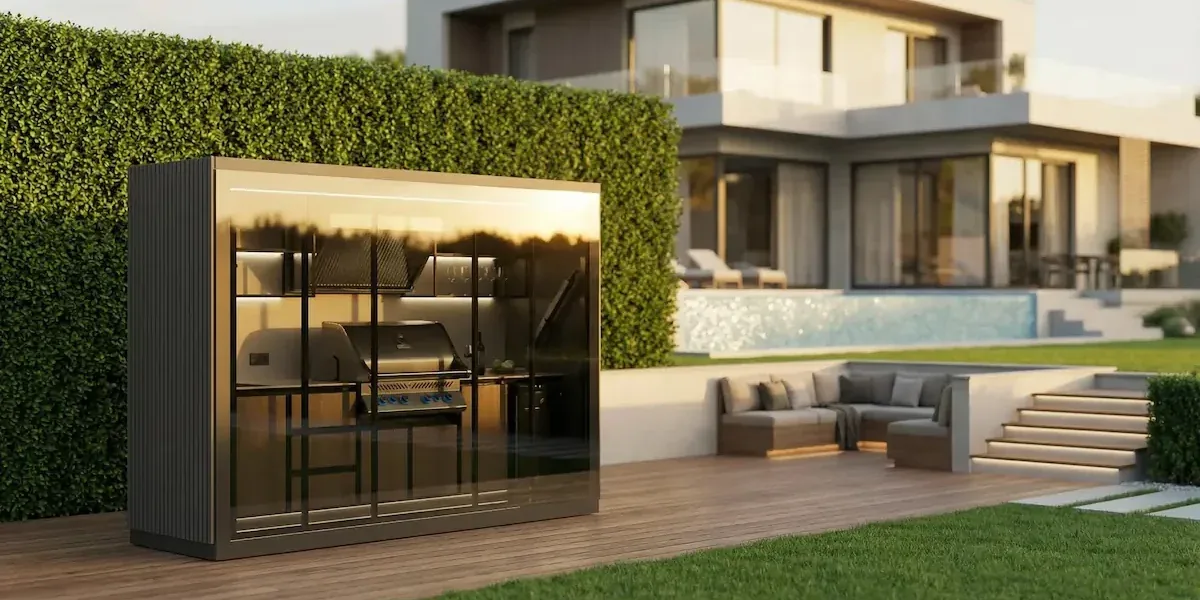 QBBQ modular outdoor kitchen